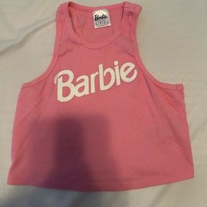 Barbie crop top tee